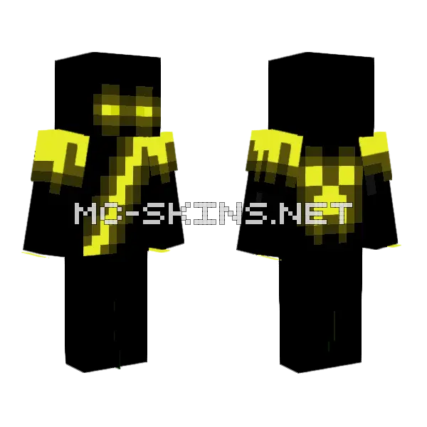 Zero Demon Minecraft skin, front and back