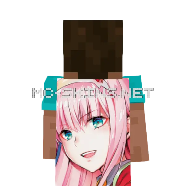 Zero Two cape, outside and lining