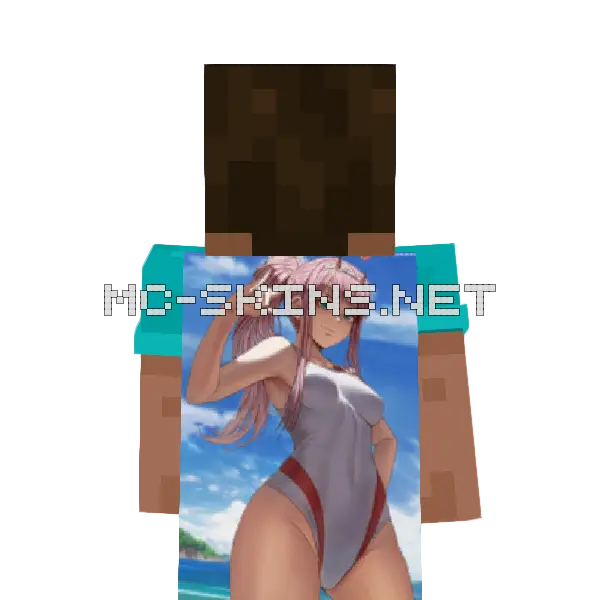 Zero Two Beach cape, outside and lining