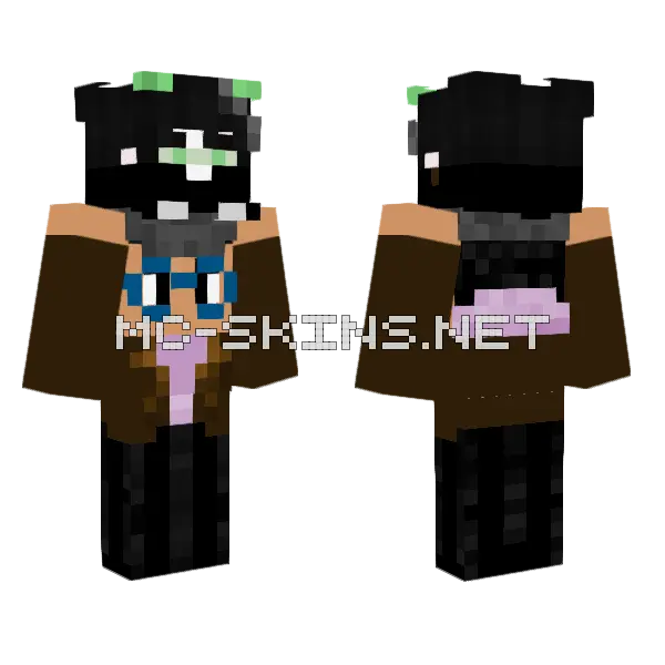 Zeygarcia Skin Minecraft skin, front and back