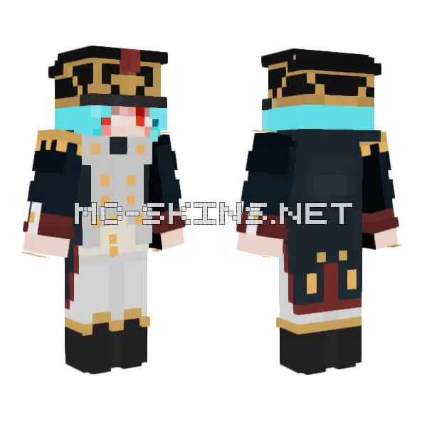 Zfotreat 1 Minecraft skin, front and back