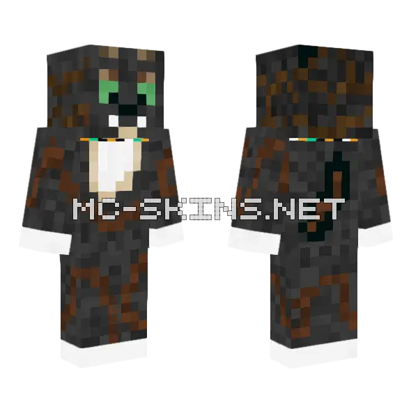 Ziggy Update 2 Minecraft skin, front and back