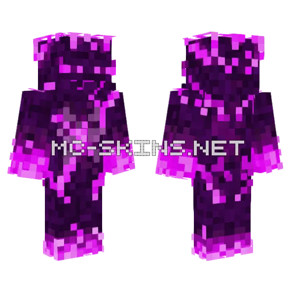 Zimore Minecraft skin, front and back