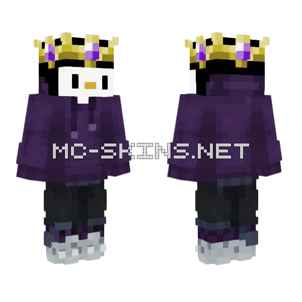 Zinxu Official Skin Minecraft skin, front and back