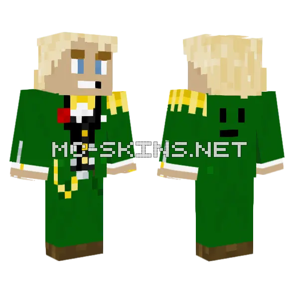 Zippygosling70suit Suit Minecraft skin, front and back