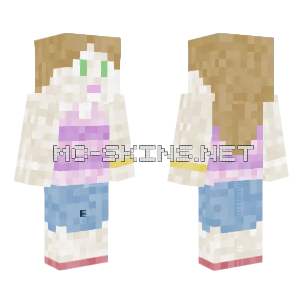 Zobeysplace3 Recommendation Minecraft skin, front and back