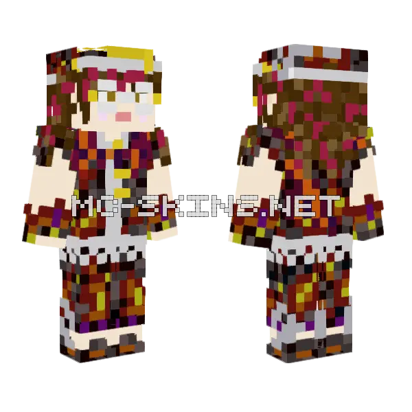 Zoe Haste Shadow Outfit, front and back