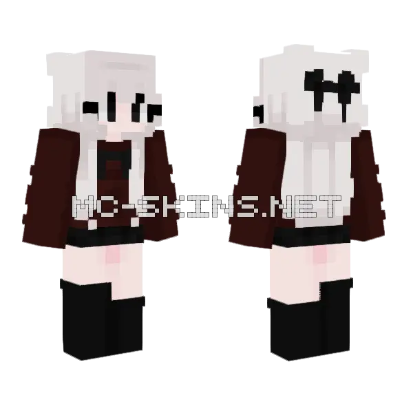 Zoey Tadc Fan Skin, front and back