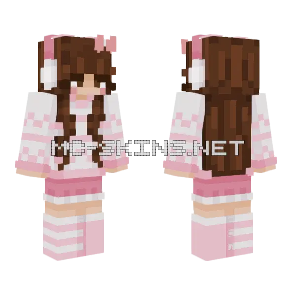 Zoeys Skin Minecraft skin, front and back