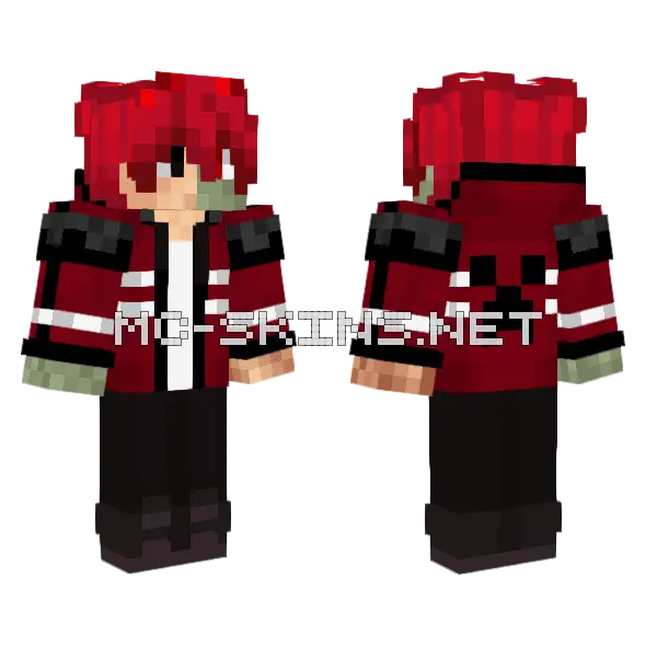 Zombiezach 1 0 Minecraft skin, front and back