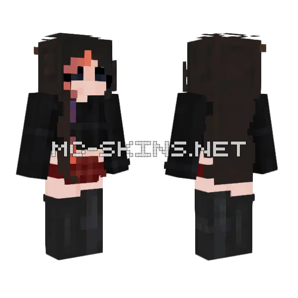 Zwei Schritte Vor Und Dreizehn Zurrueck Minecraft skin, front and back