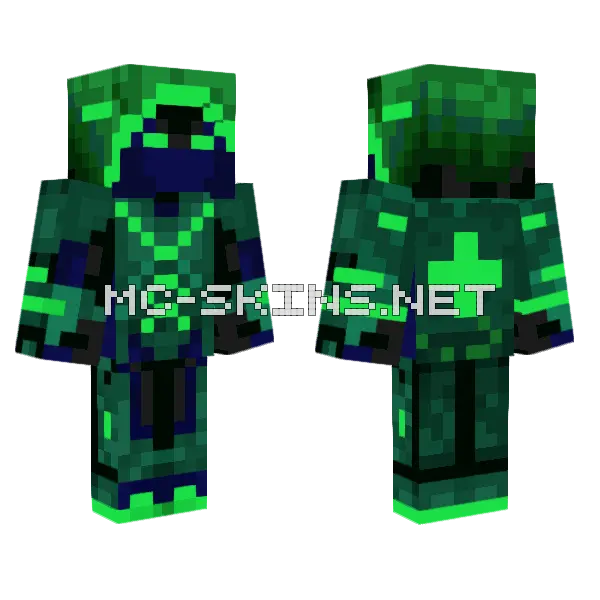 Zybertron10 Skin Minecraft skin, front and back