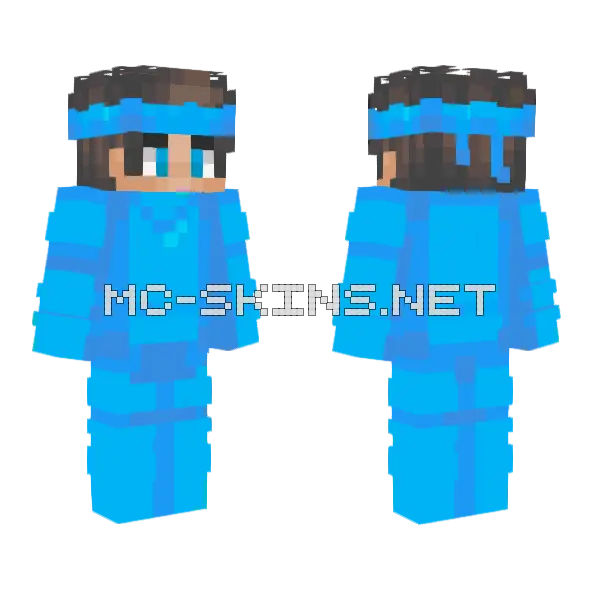 Zynixzackyt Skin Minecraft skin, front and back