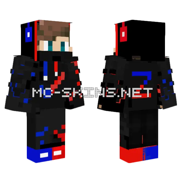 Zytgameplays Skin Minecraft skin, front and back